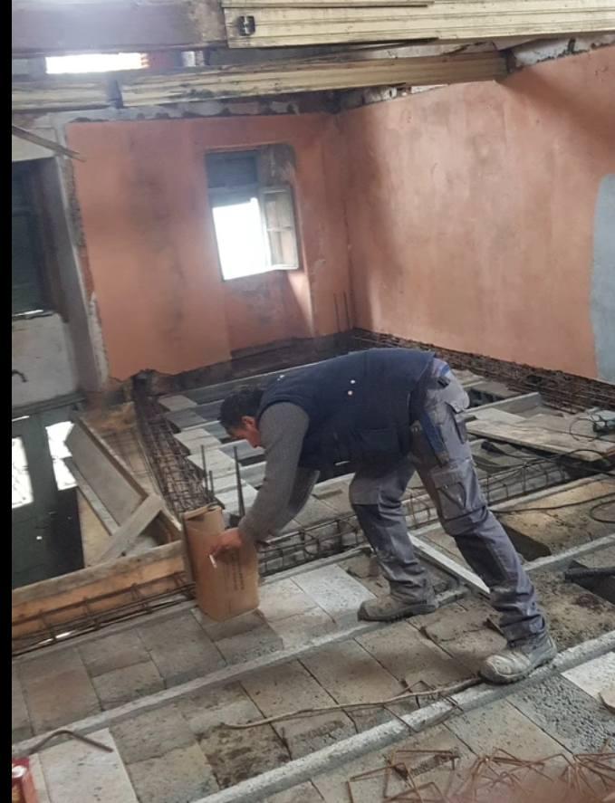 Obra de construção Justino 3