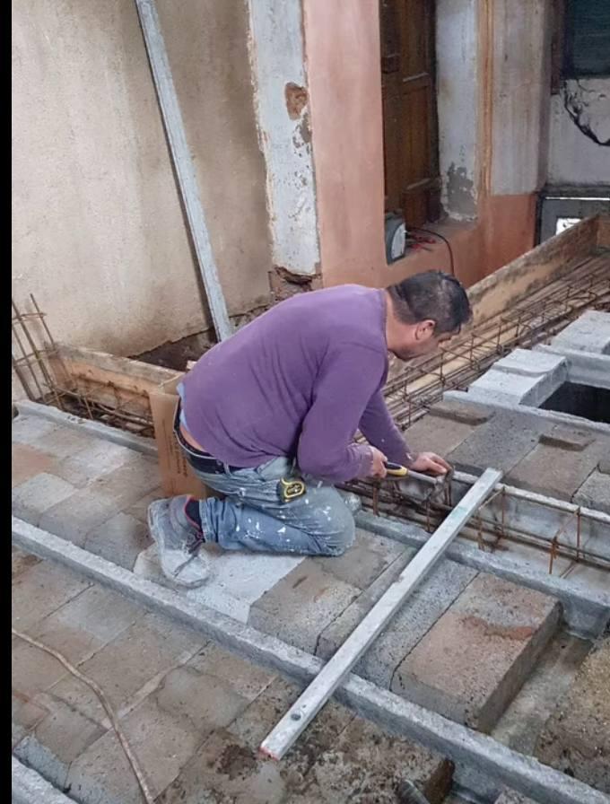 Obra de construção Justino 2